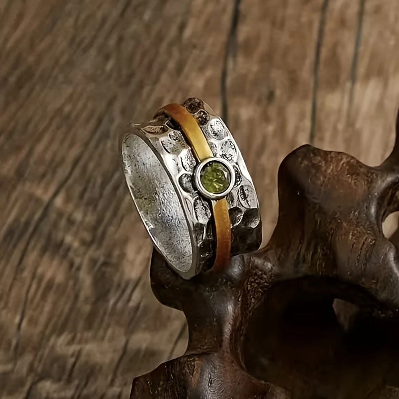 Eleganter grüner Zirkonia-Ring - Image 2