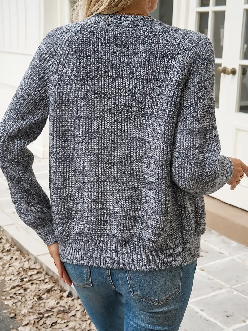 ELEGANTER POLYESTER-STRICKCARDIGAN | STILVOLL UND BEQUEM