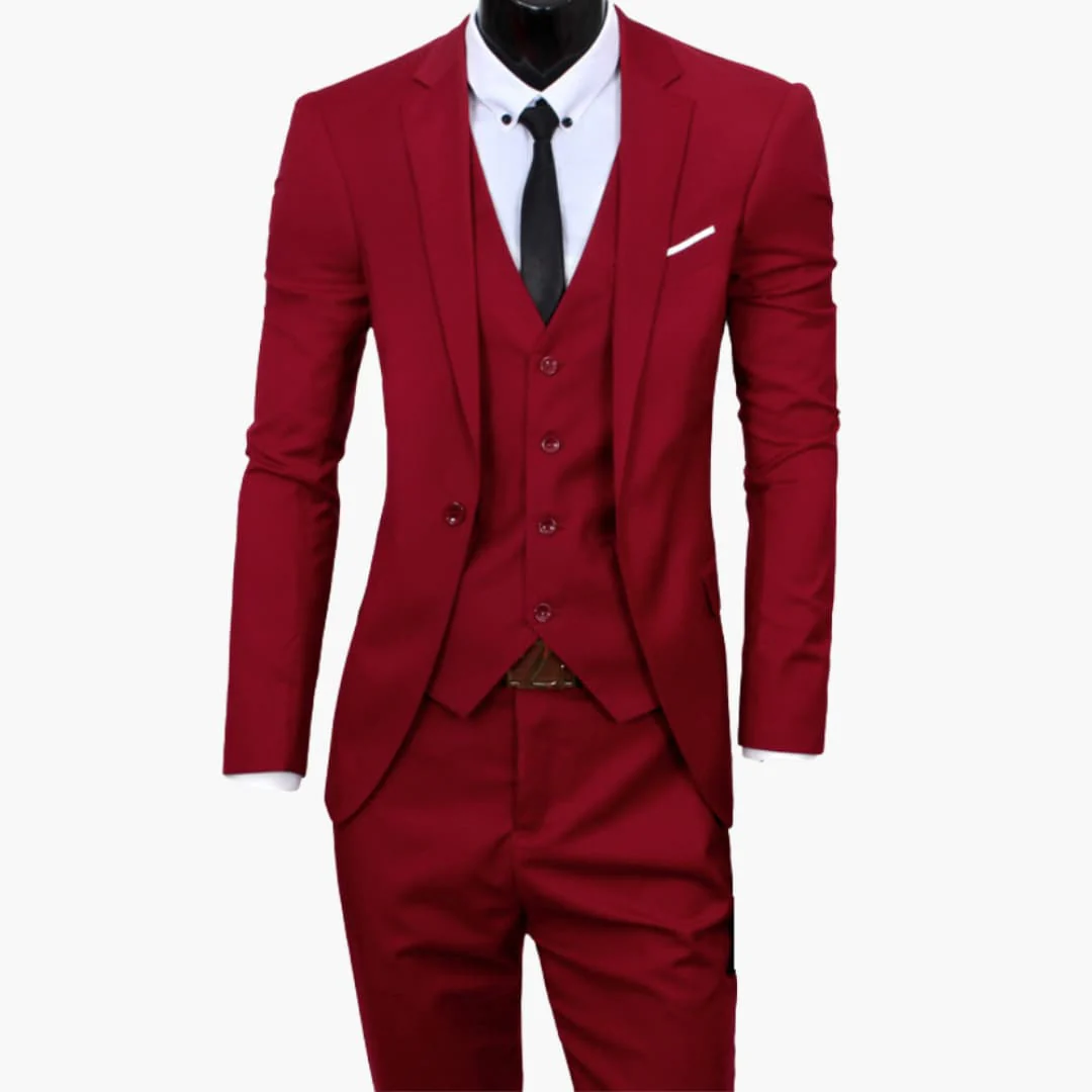 Eleganter Slim Fit Anzug - moderner Look für Herren zur Hochzeit - Image 3