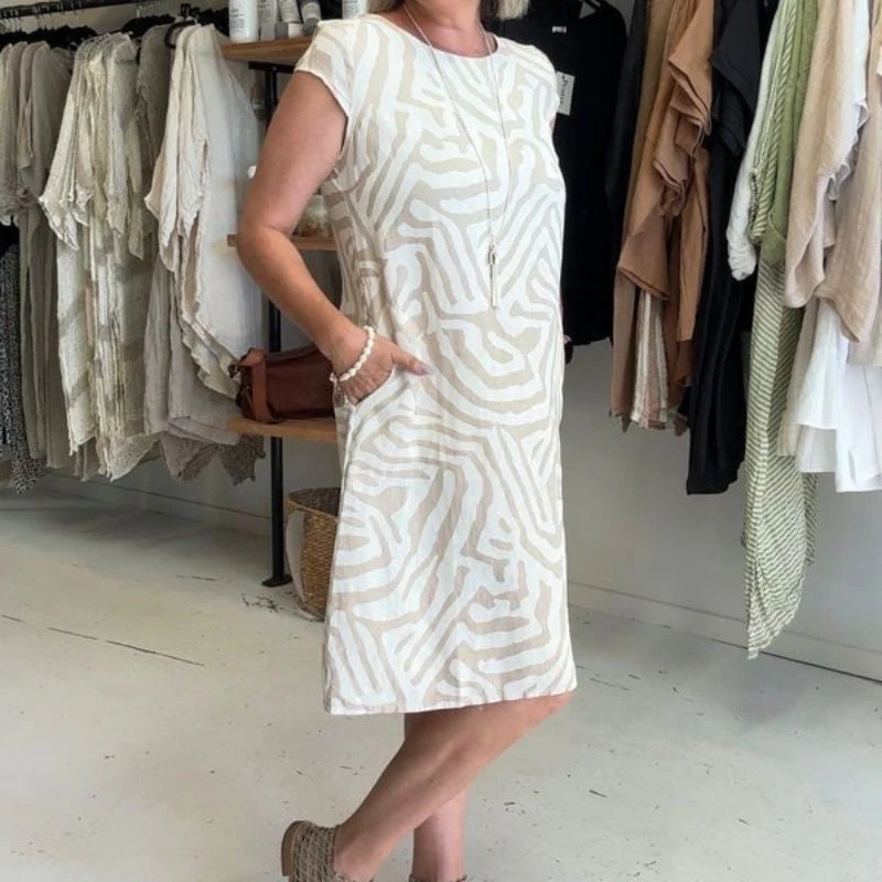 Elena | Auffälliges Sommerkleid mit Rundhalsausschnitt - Image 6