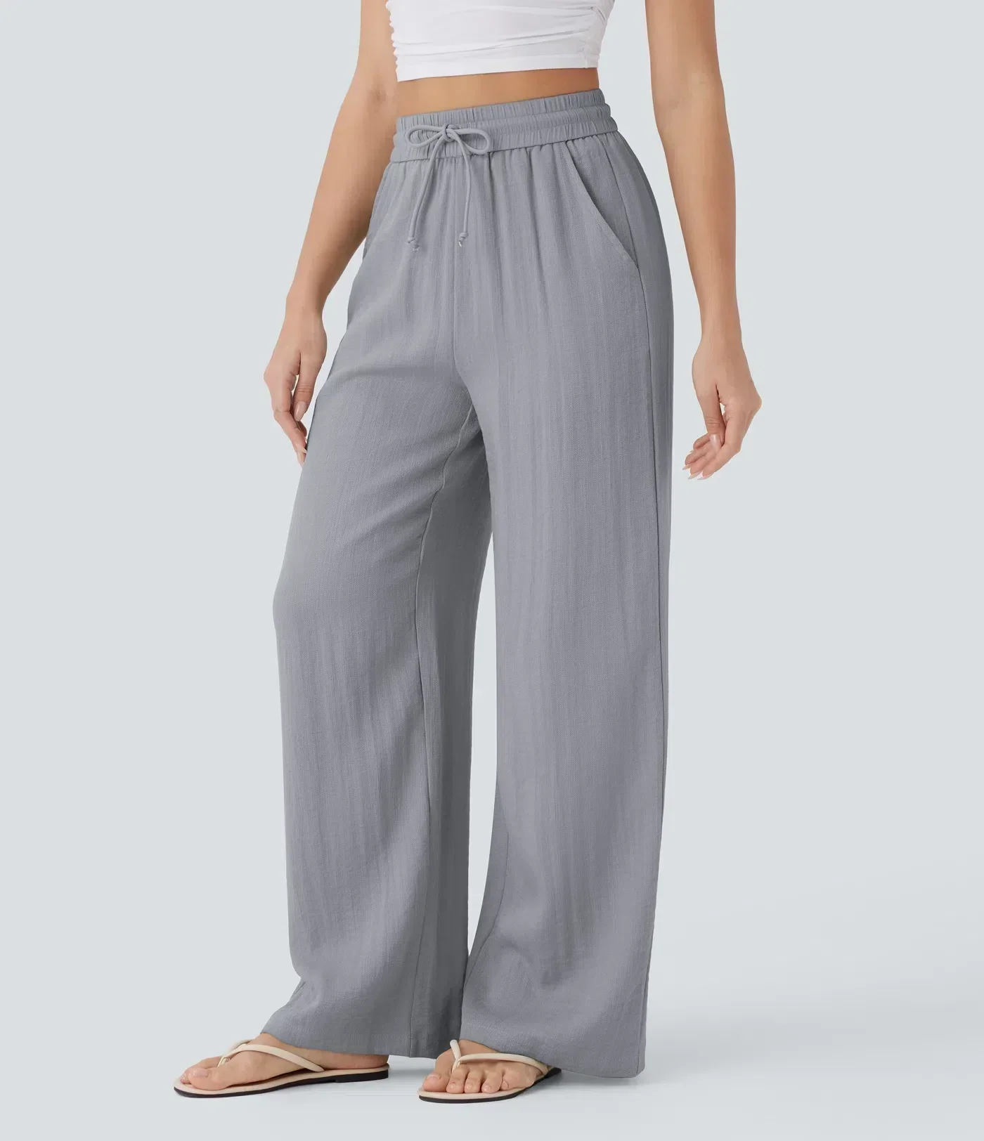 Elena | Bequeme Leinenhose mit fließender Passform - Image 6