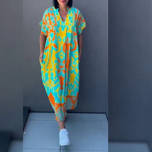 Elena | Elegante bloemenjurk - Image 2
