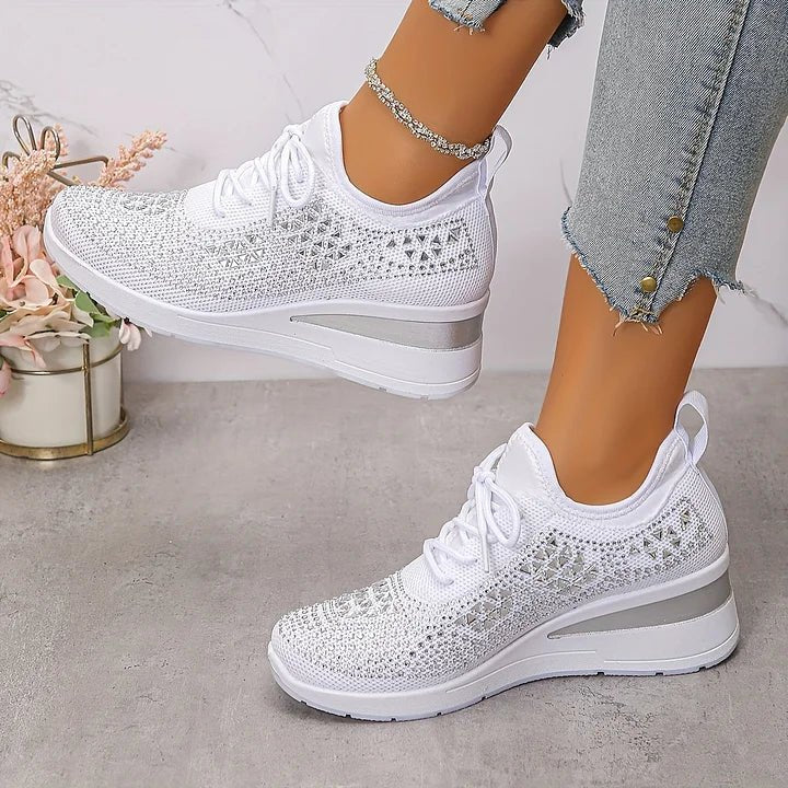 Elena | Funkelnde Damen-Sneakers modern & cozy - Image 2