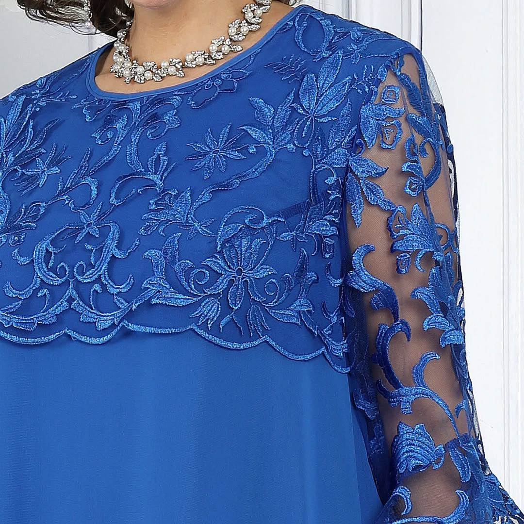 Elina | Stilvolles Damen Midikleid lässig-elegant - Image 10