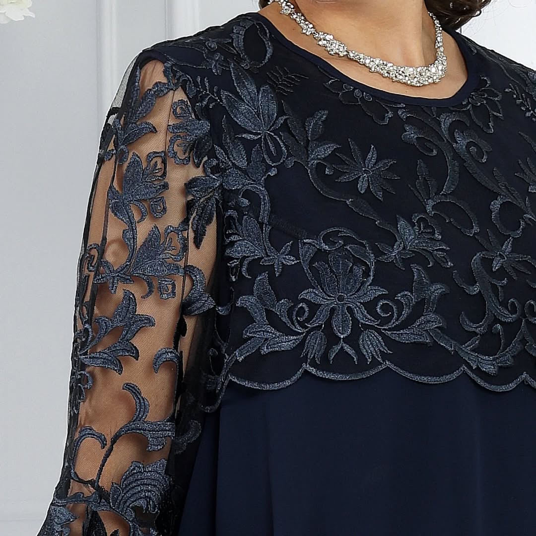 Elina | Stilvolles Damen Midikleid lässig-elegant - Image 12