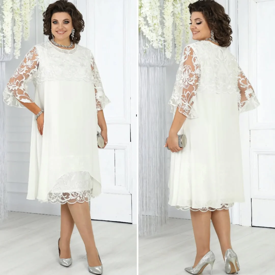 Elina | Stilvolles Damen Midikleid lässig-elegant - Image 14