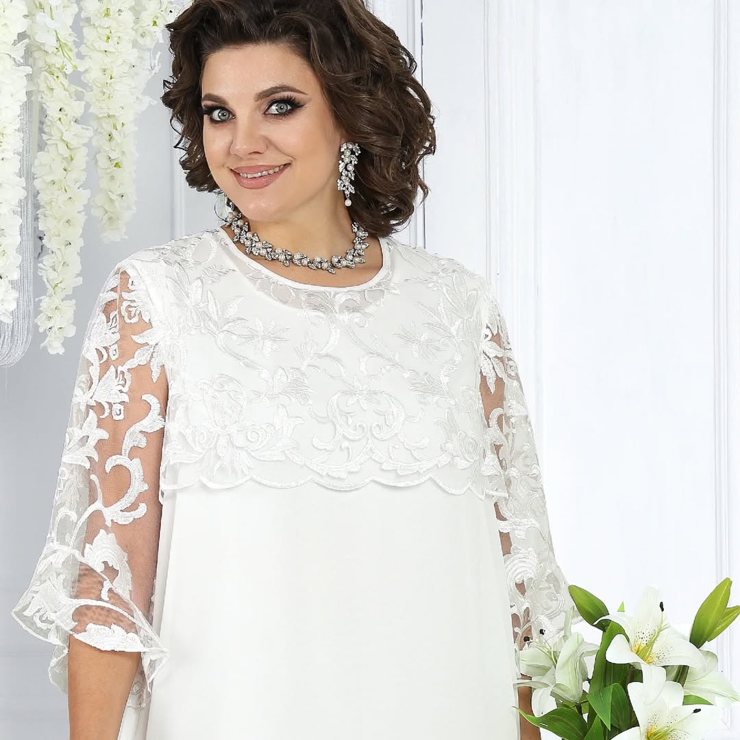Elina | Stilvolles Damen Midikleid lässig-elegant - Image 3