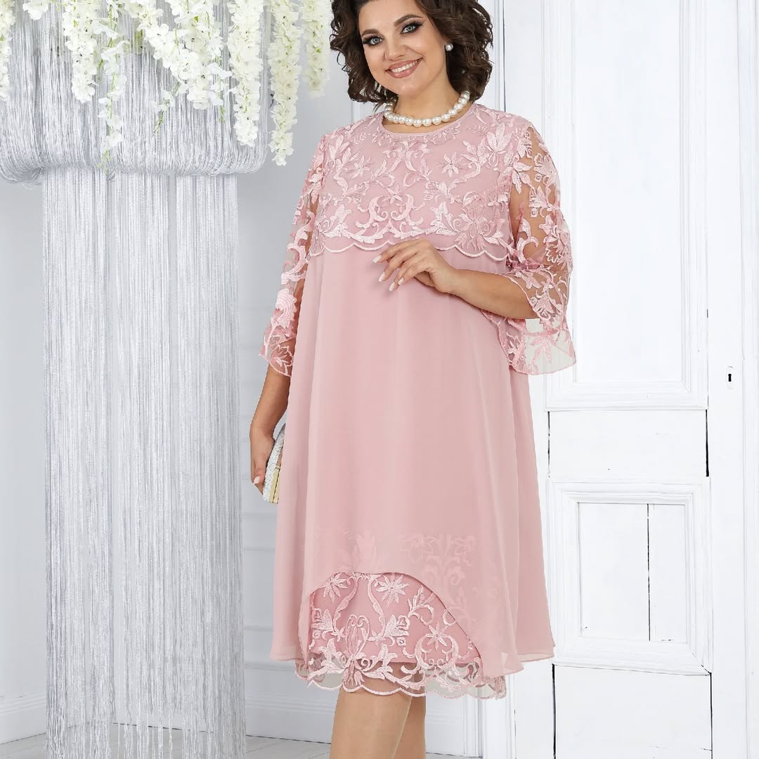 Elina | Stilvolles Damen Midikleid lässig-elegant - Image 5