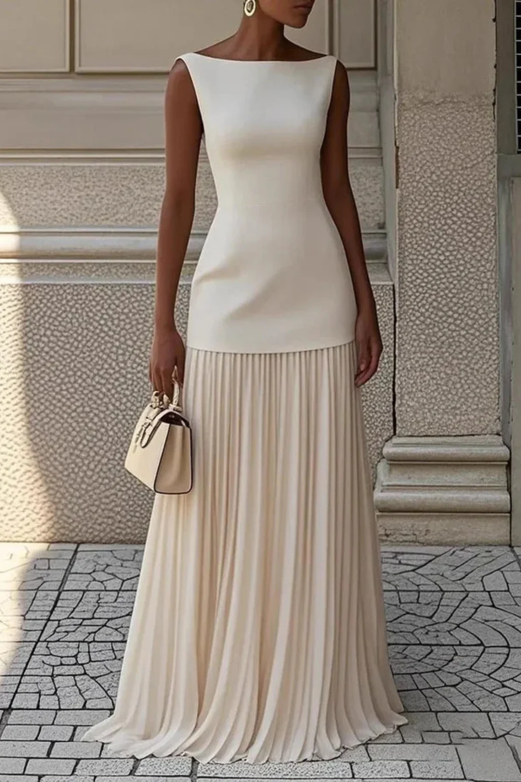 Elina | Damen Elegantes Plissee Maxi Kleid Formell – Plissee Maxi Elegant 2026