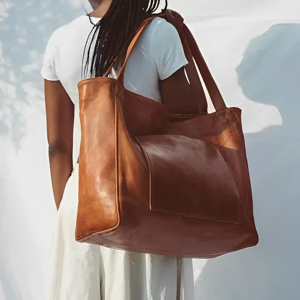 Élise | Retro Leder Tasche - Image 2