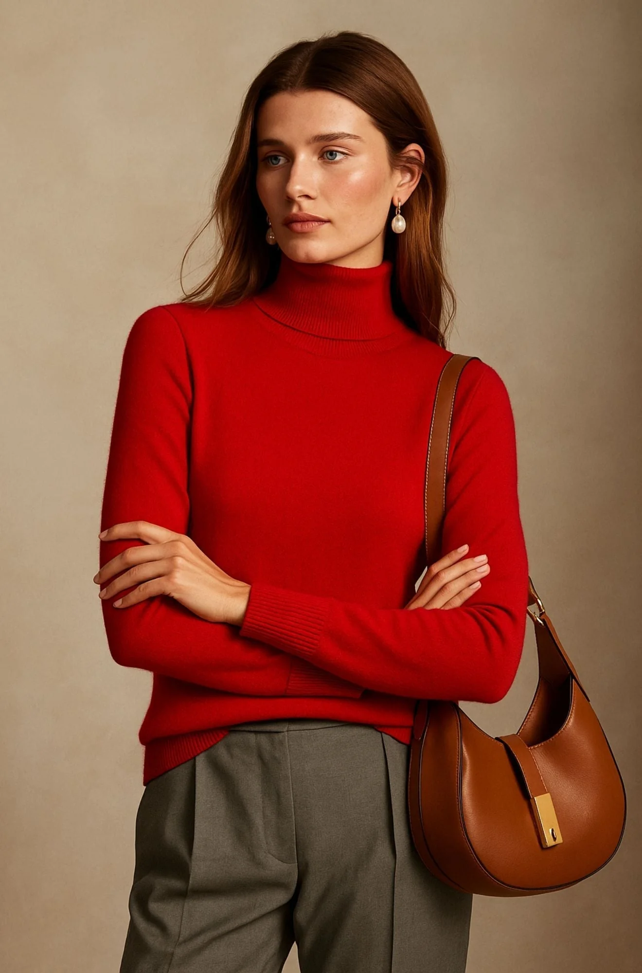 Ella | Damen Kaschmirpullover modern & komfortabel - Image 9