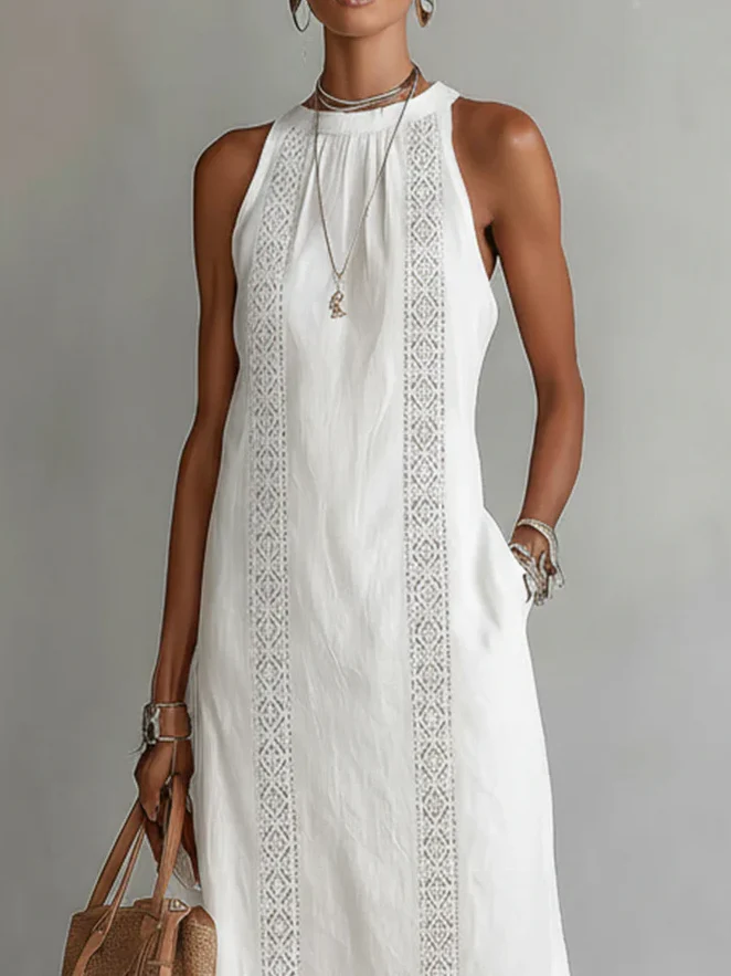 Ella | Modisches Midi Kleid Damen Chic - Image 3