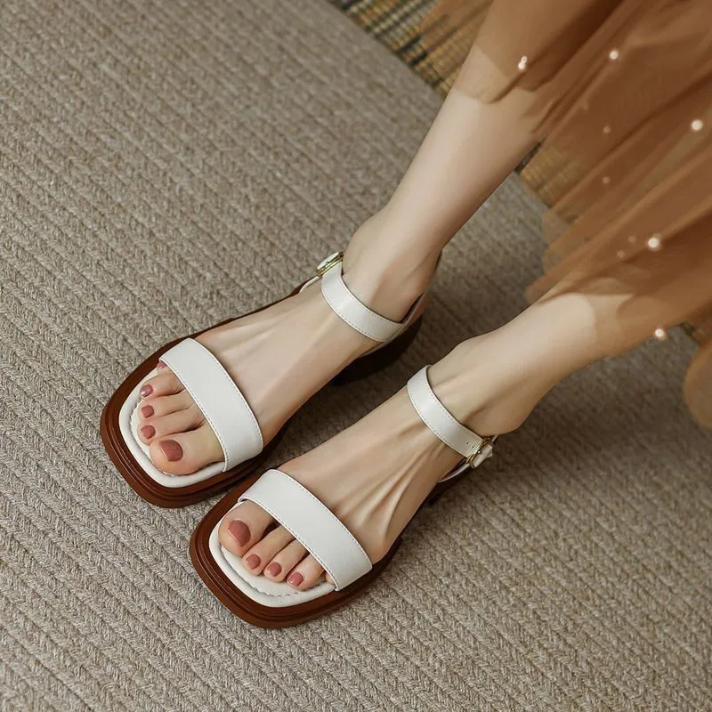 Elsen™ | Leder-Sandalen Juneya