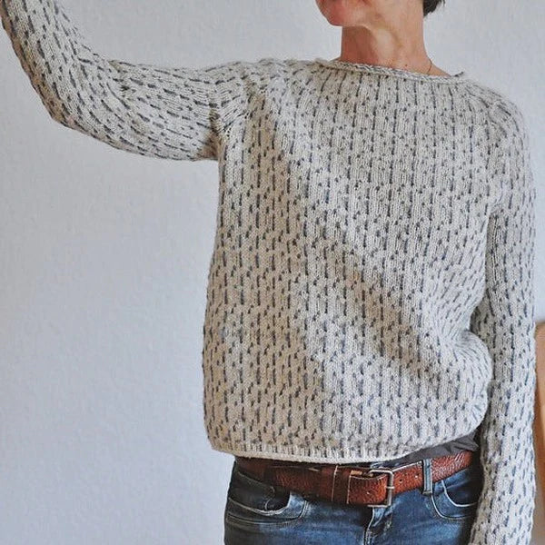 Emelie | Schicker Pullover in Grau für jeden Anlass - Image 4