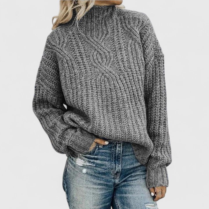 Emma | Damen Pullover elegant mit feinem Design - Image 4