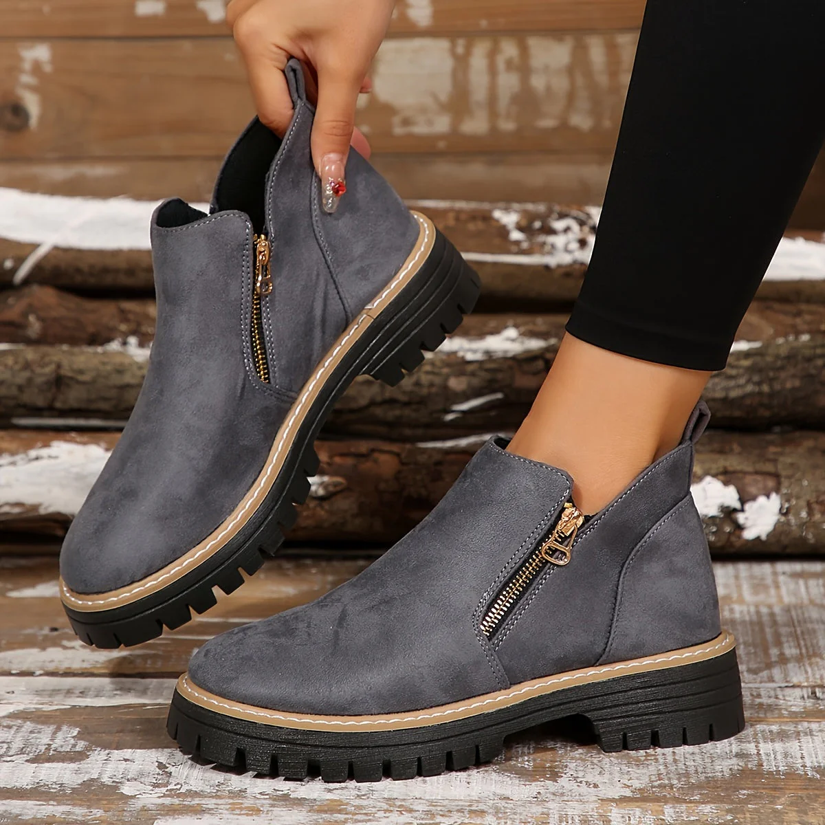 Emma | Hochwertige Damen Boots stilvoll und zeitlos - Image 4