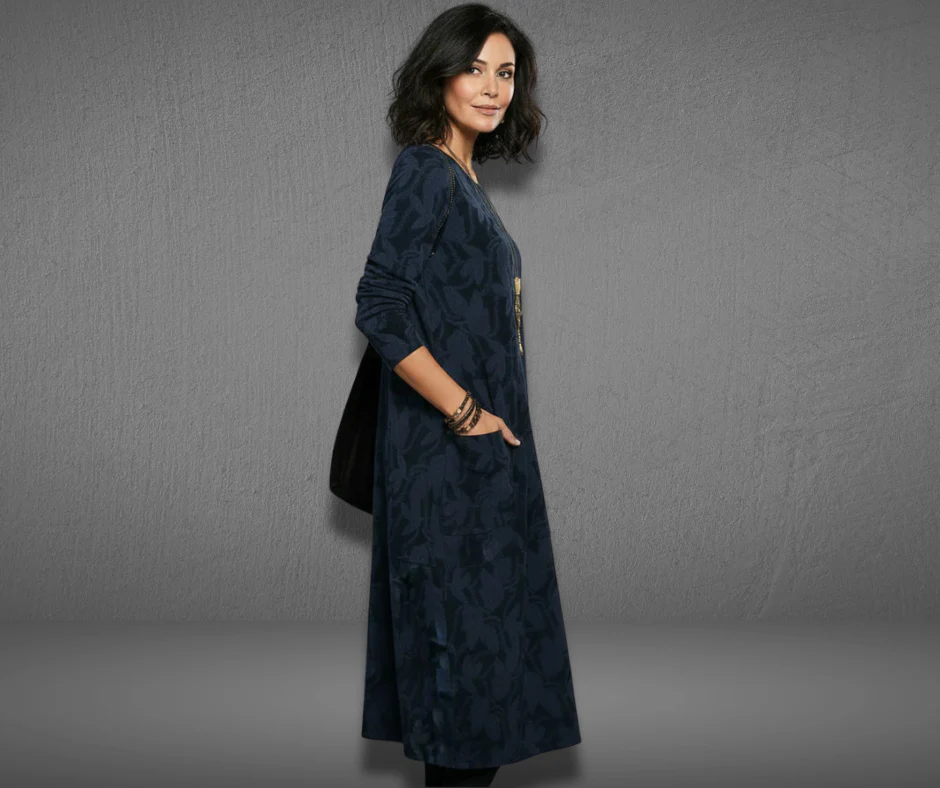 Emma | Winterkleid Damen stilvoll für festliche Anlässe