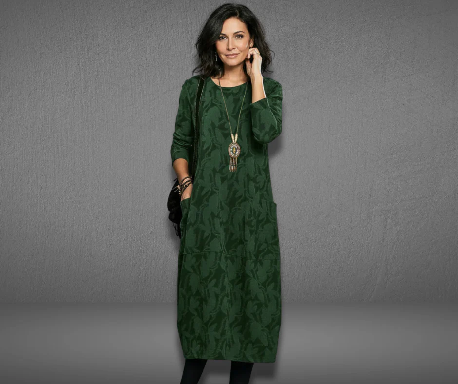 Emma | Winterkleid Damen stilvoll für festliche Anlässe - Image 5
