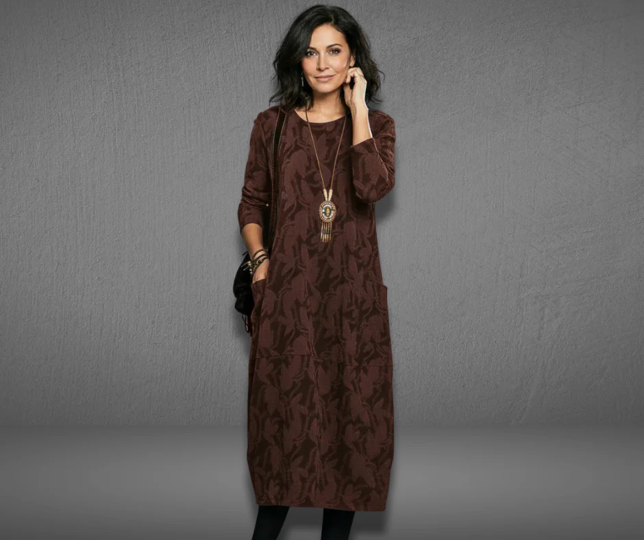 Emma | Winterkleid Damen stilvoll für festliche Anlässe - Image 6