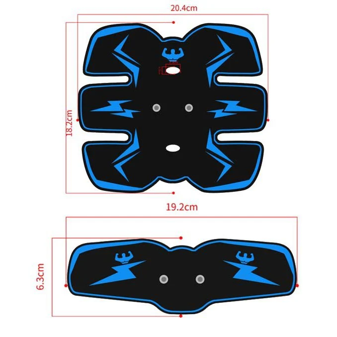 EMS Muskelstimulator Bauchtraining Heimgebrauch USB - Image 8