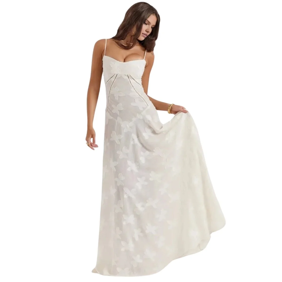 Elena | Damen Korsett Maxikleid Schnürung Rücken – Schnür Korsett Maxi Kleid 2026
