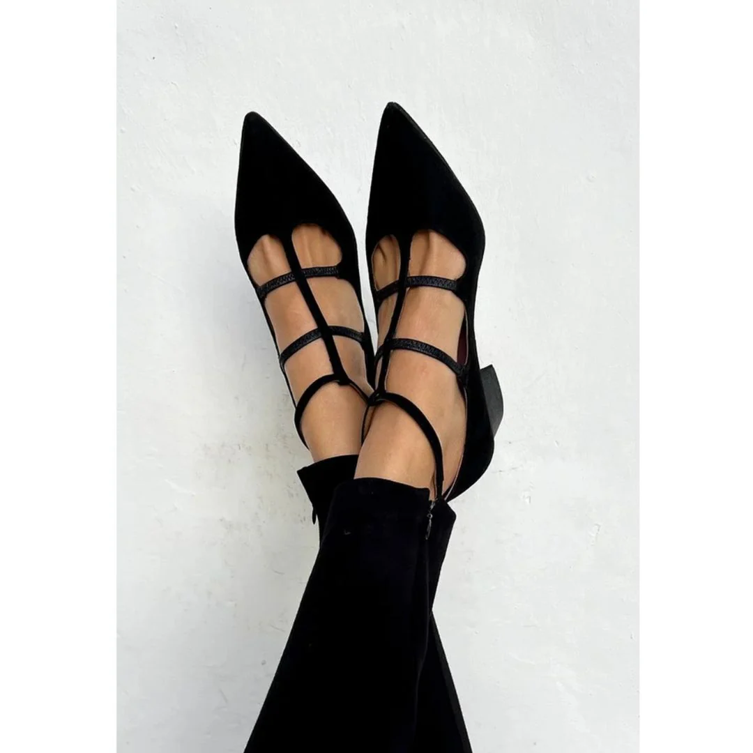 Evy™ - Sortierte High Heels mit spitzer Spitze