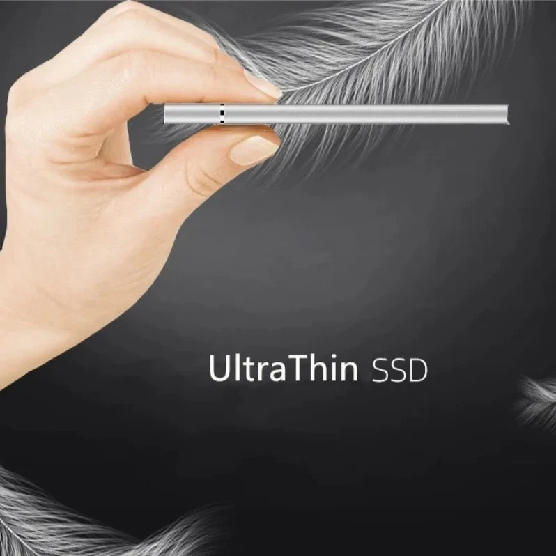 Externe SSD Festplatte Aluminum Tragbar Schnell - Image 2