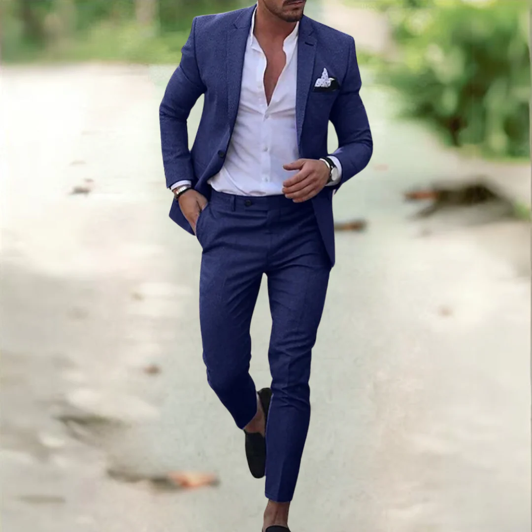 Ezra - Eleganter Anzug für Herren (Jacke + Hose)