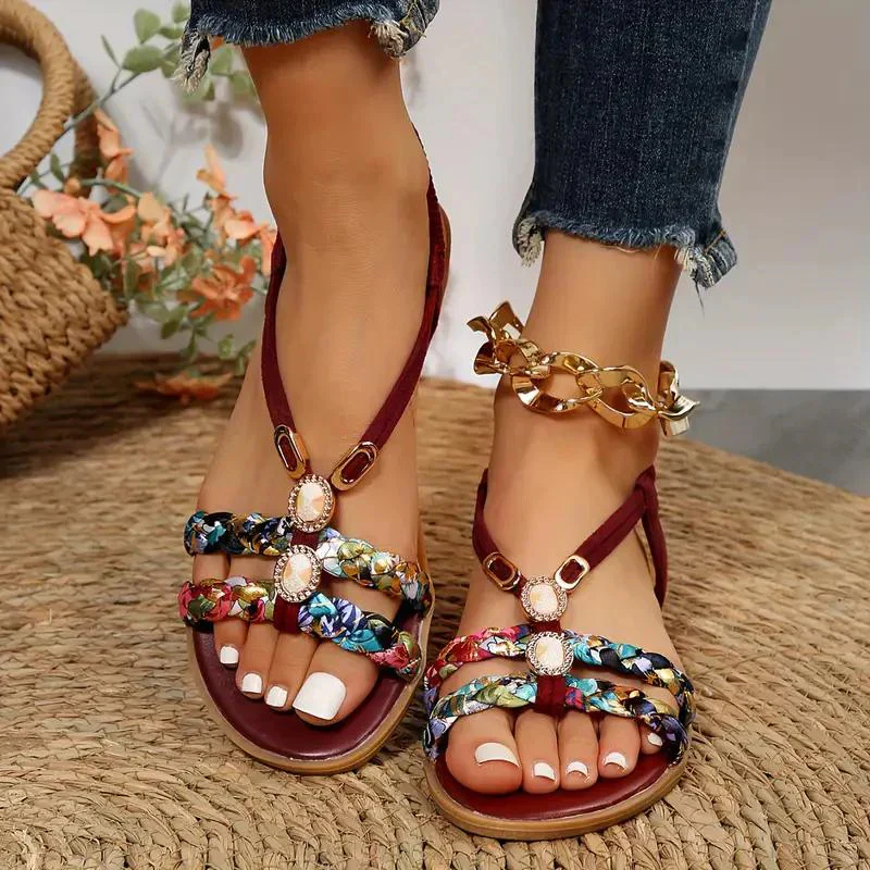 Faiza - Flache, Bequeme Sandalen Für Damen