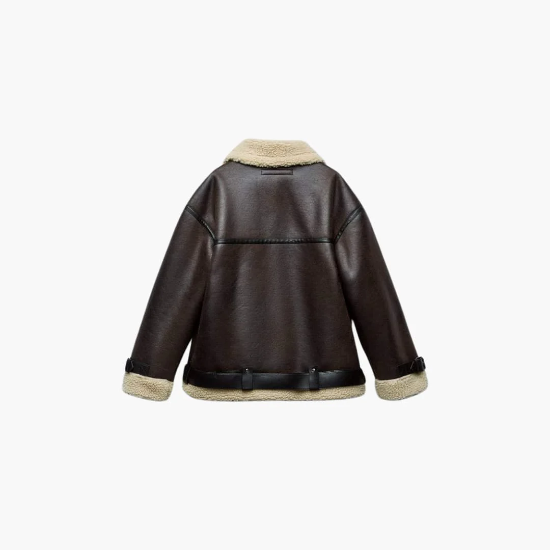 Faux Lapel Jacket für Damen