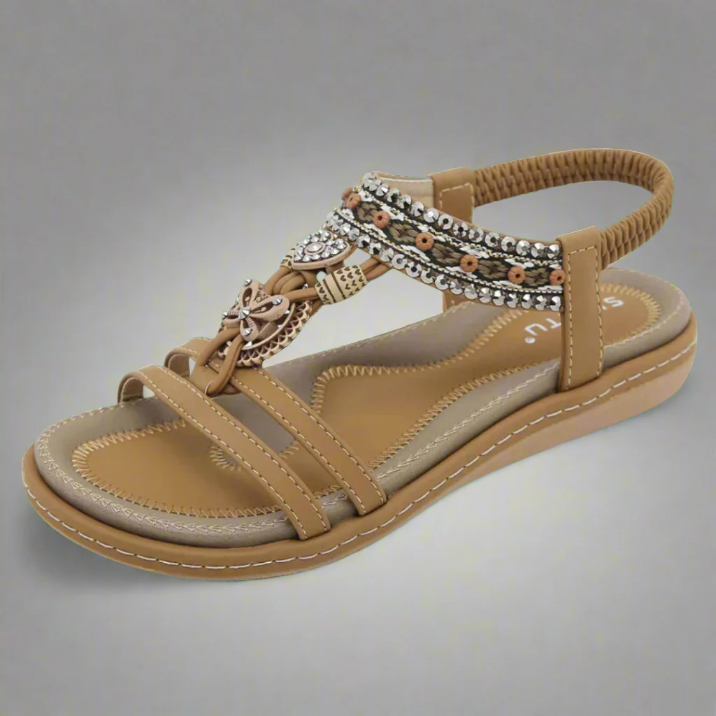 Felicitas | Handgefertigte Boho-Sandalen aus Premium-Material - Image 2