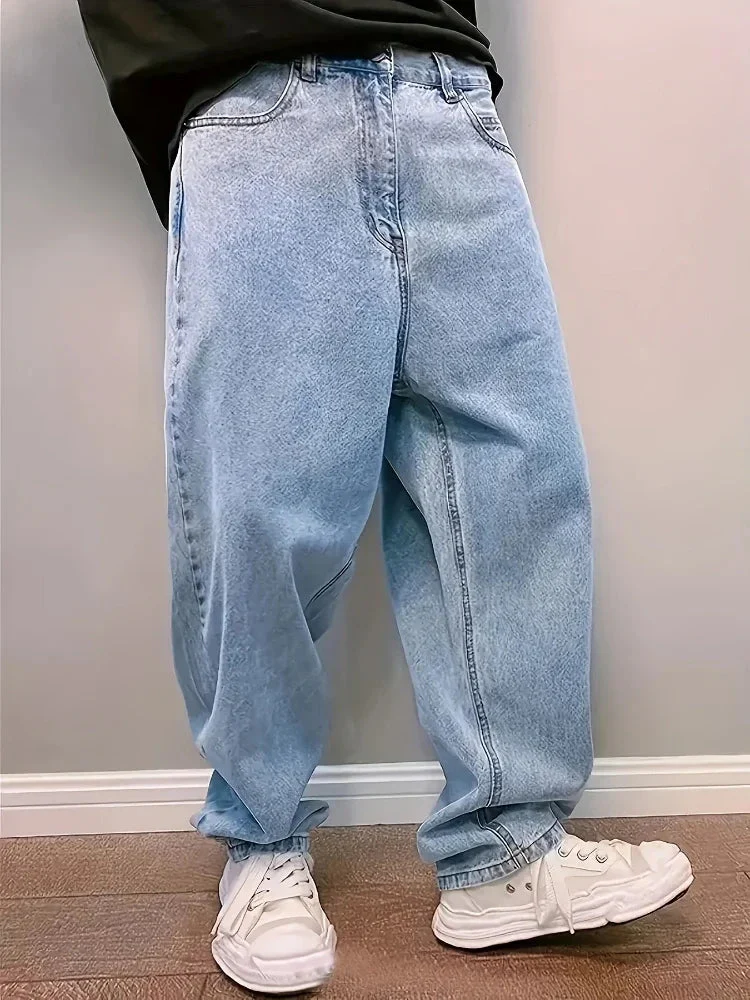 Felix | Übergröße Bequeme Baggy Jeans - Image 6