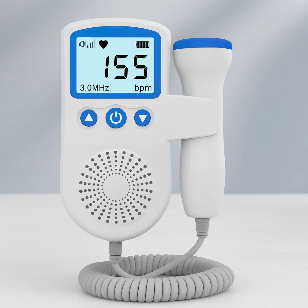 Fetaldoppler Schwangerschaft Baby Herzschlag Monitor Zuhause - Image 6
