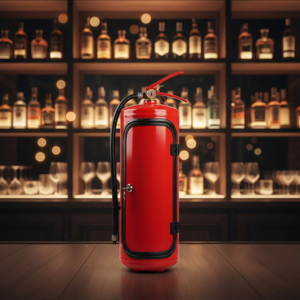 Feuerlöscher Bar Mini Bar Versteckt Getränkebar Deko Aufbewahrung