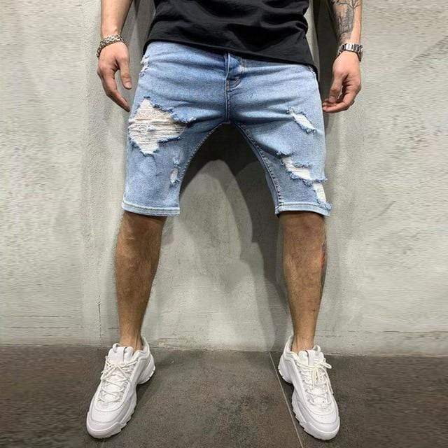 Finn | Lässige Denim Shorts für Herren Freizeit - Image 4