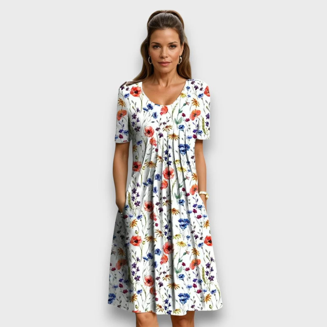 Fiona – Elegantes Kleid mit fließender Silhouette