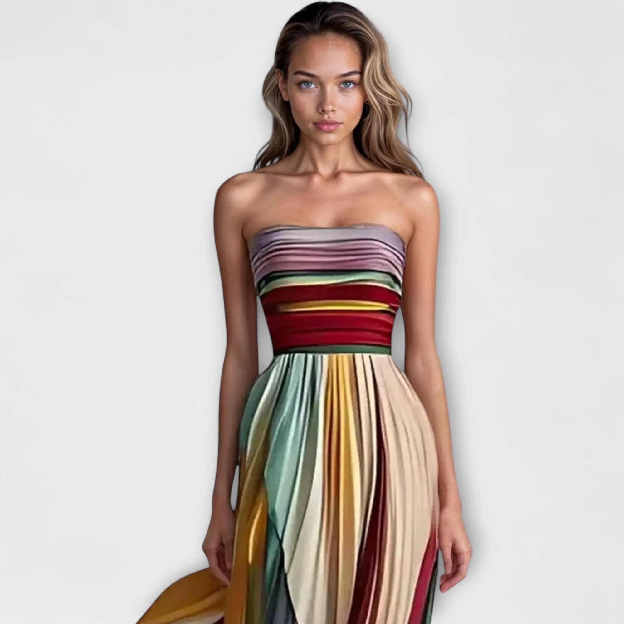 Flora - Elegantes Maxi-Kleid aus Premium-Stoff - Image 2