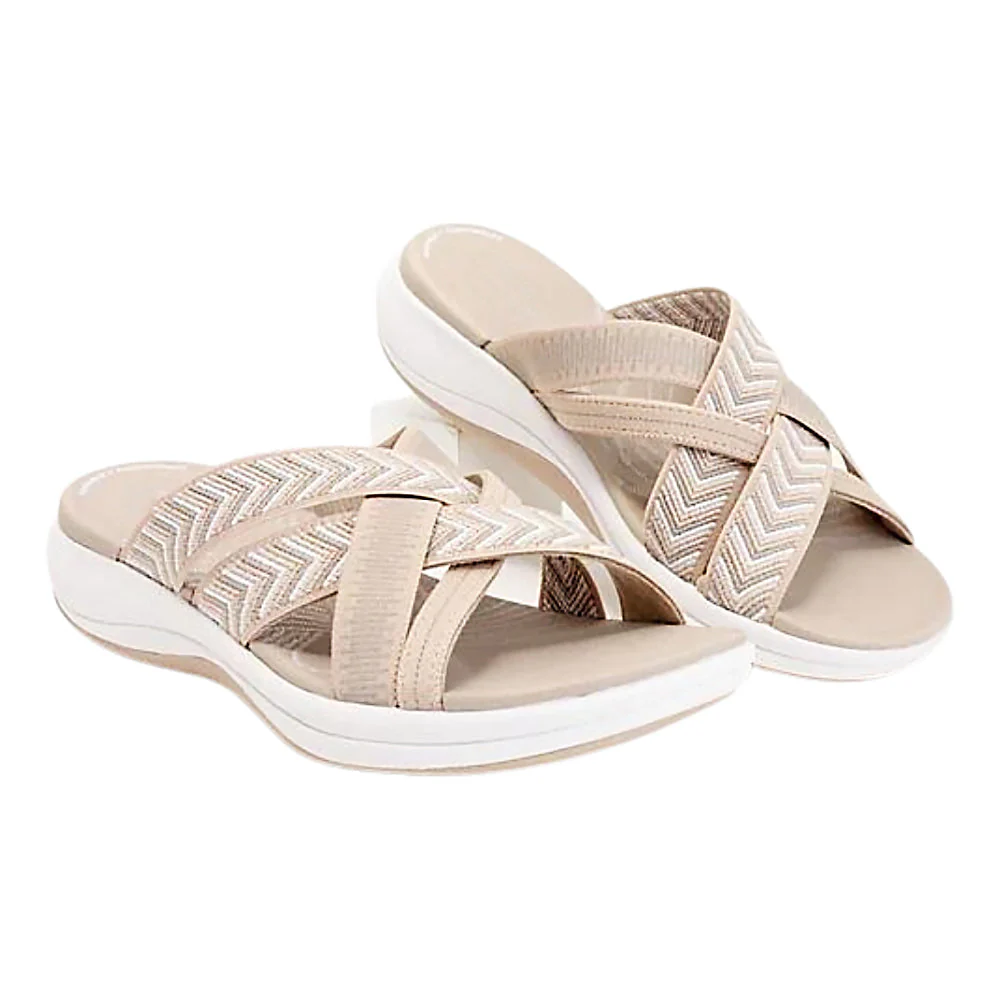 Florissa - Damen Sandalen Zum Hineinschlüpfen