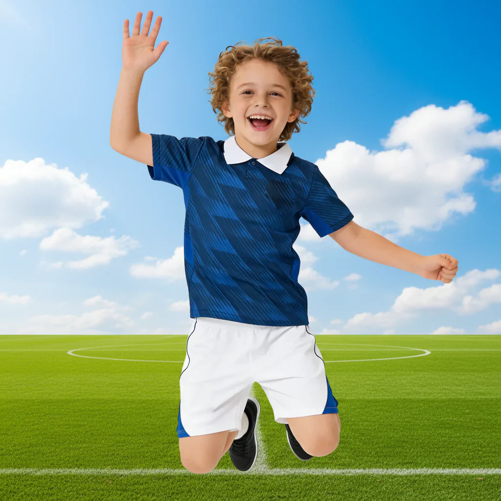 Frankreich Weltmeisterschaft Trikot 2026 Kinder Set Fußballset - Image 2