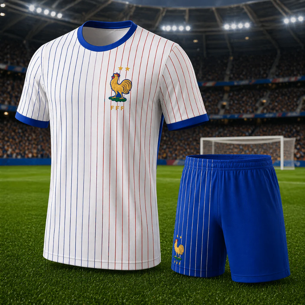 Frankreich Weltmeisterschaft Trikot 2026 Set Fußballtrikot Herren - Image 3