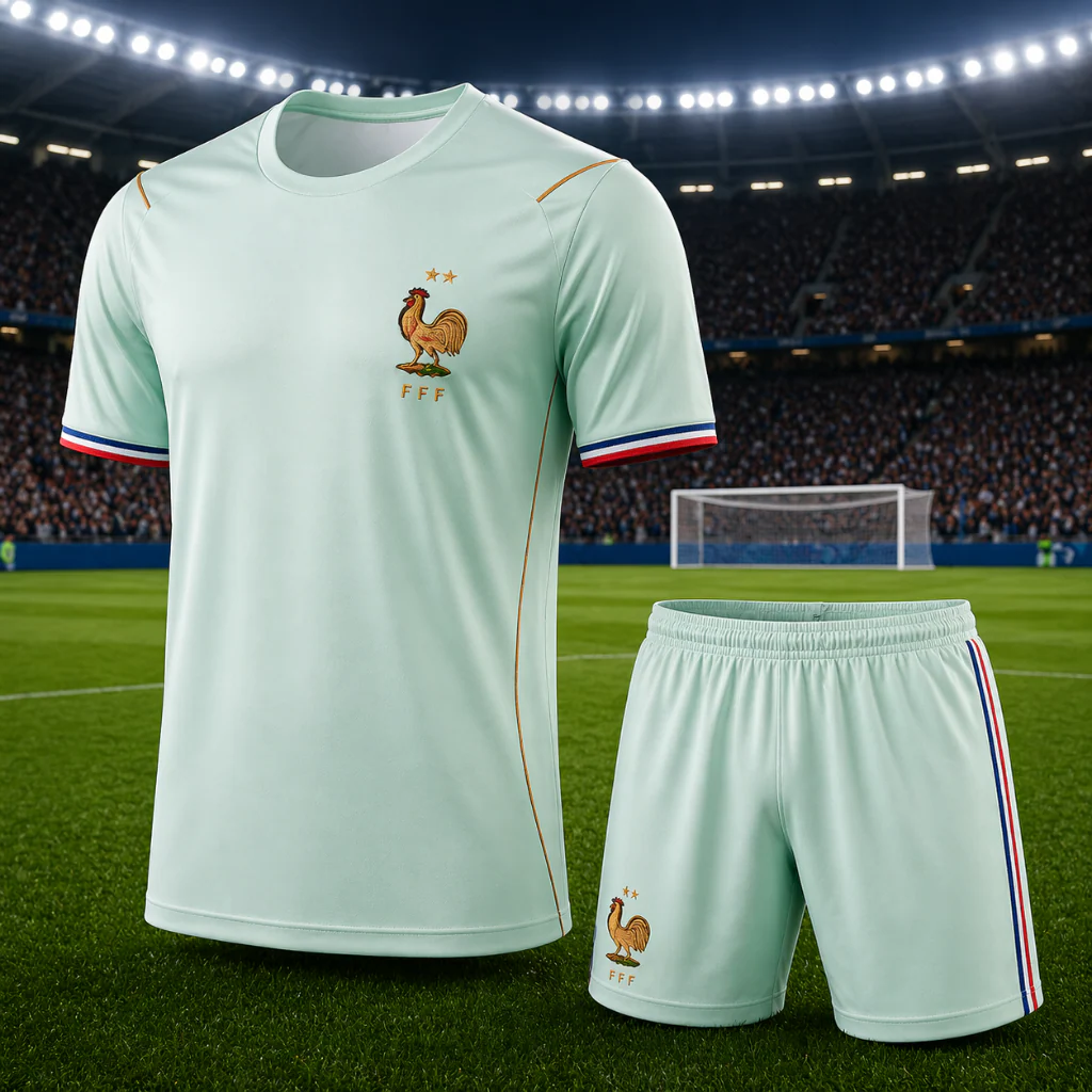 Frankreich Weltmeisterschaft Trikot 2026 Set Fußballtrikot Herren - Image 4