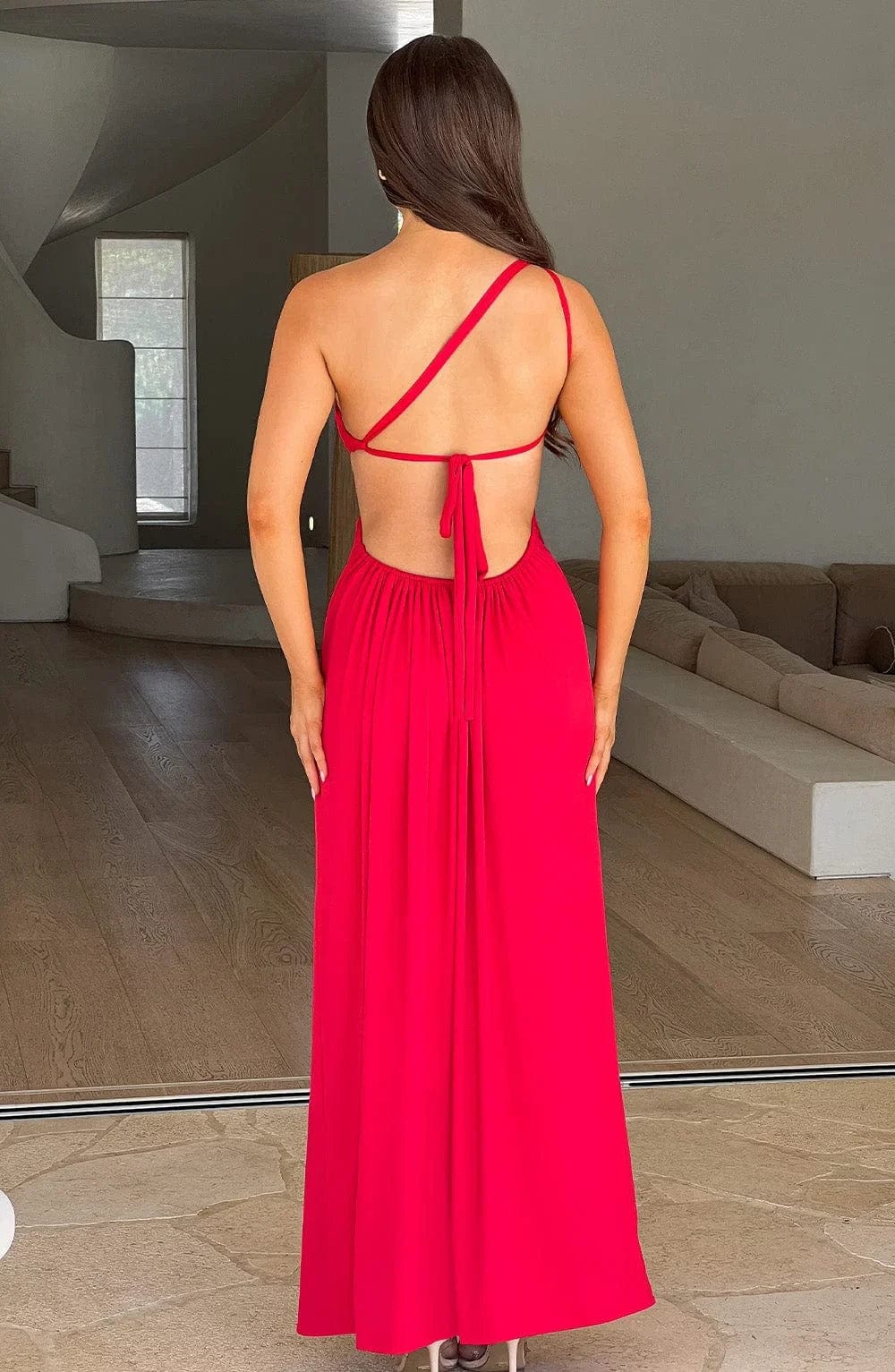 Frieda | Verführerisches One-Shoulder Abendkleid – Eleganz trifft auf Sinnlichkeit - Image 2