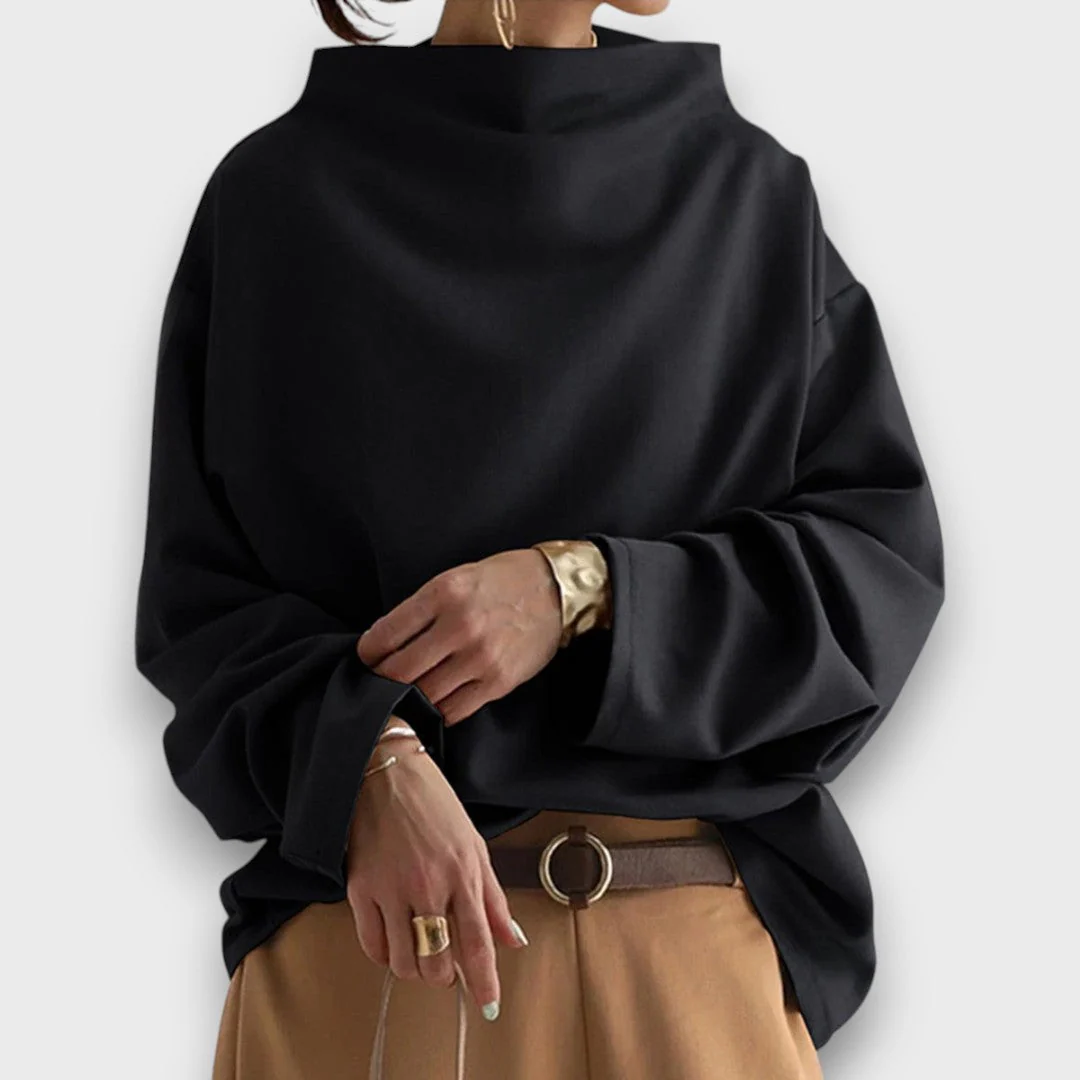 Gavrielle – Pullover mit hohem Kragen