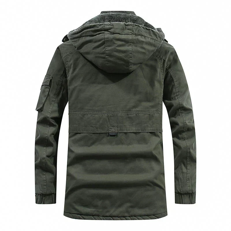 Gefütterte Fleecejacke Outdoor Parka - Image 3