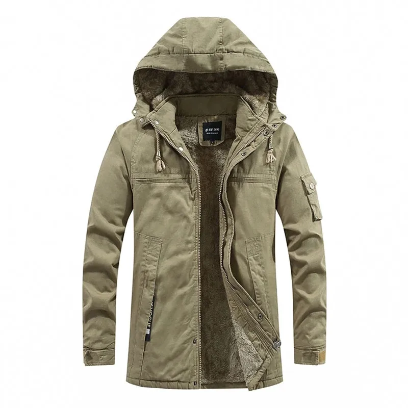 Gefütterte Fleecejacke Outdoor Parka - Image 6