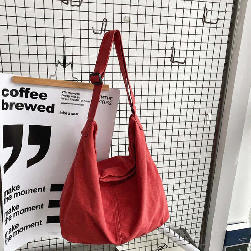 Geräumige Handtasche für Damen – Minimalistische Umhängetasche für Alltag und Freizeit, Schultergurt - Image 5