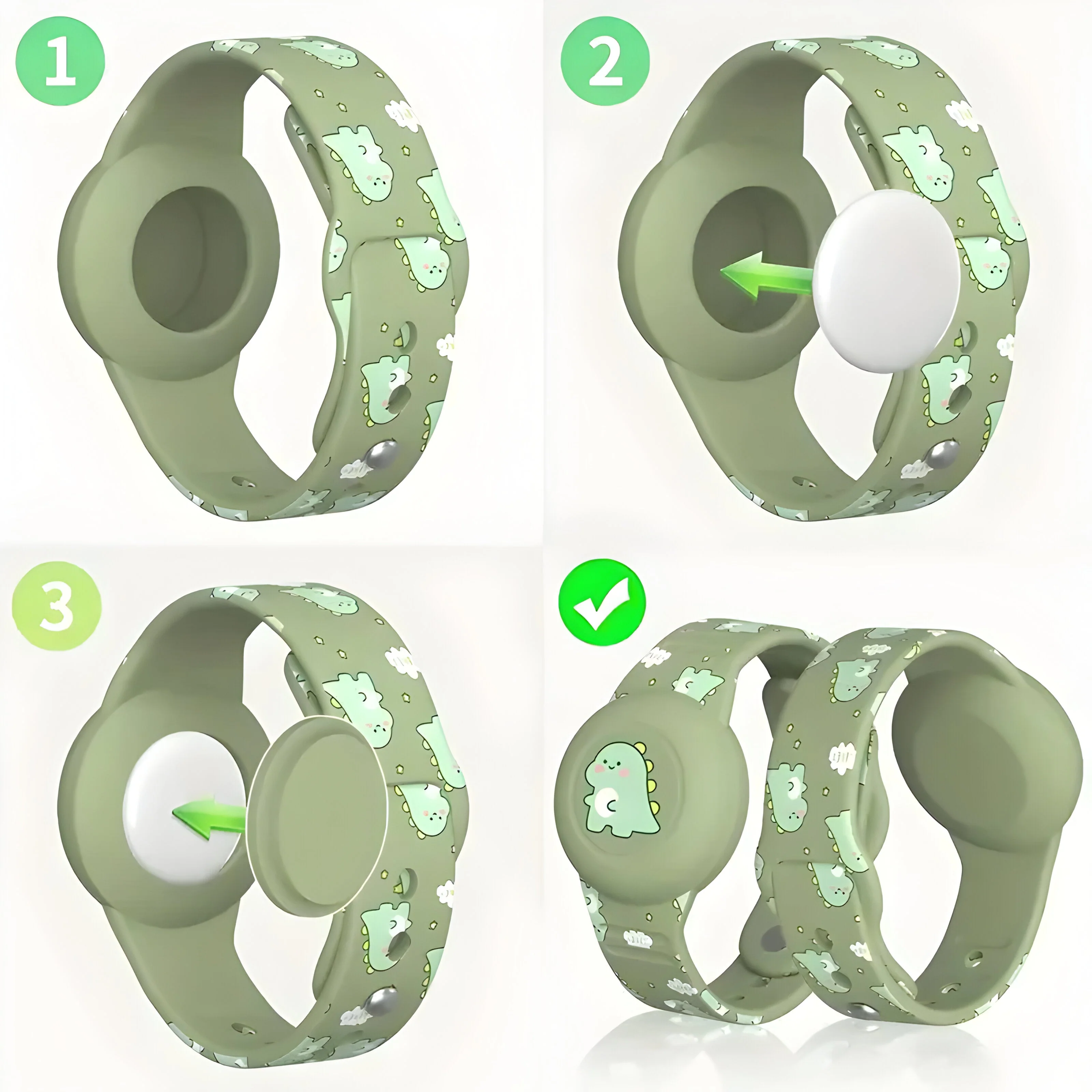 GPS Tracker Kinder Armband Standort Silikon - Image 6
