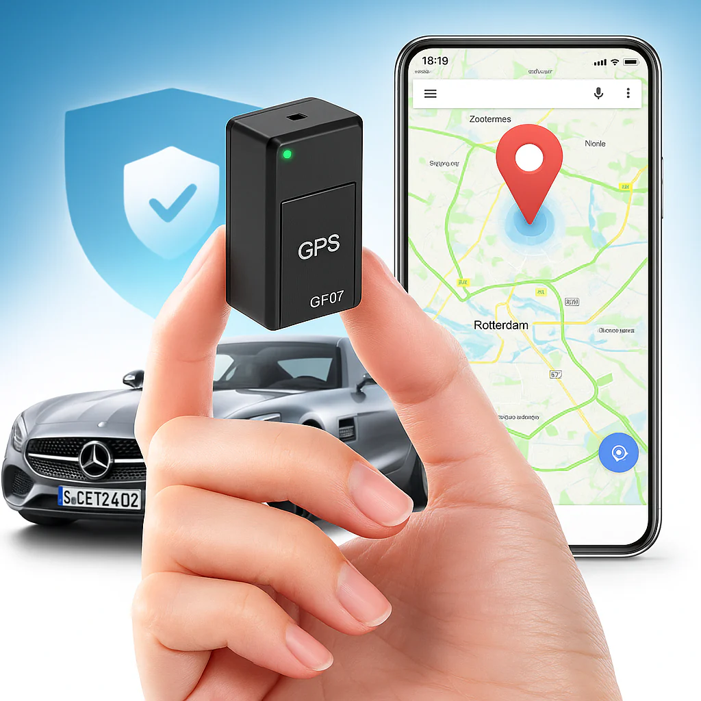 GPS Tracker Mini Magnet Ortungsgerät Fahrzeug Echtzeitortung
