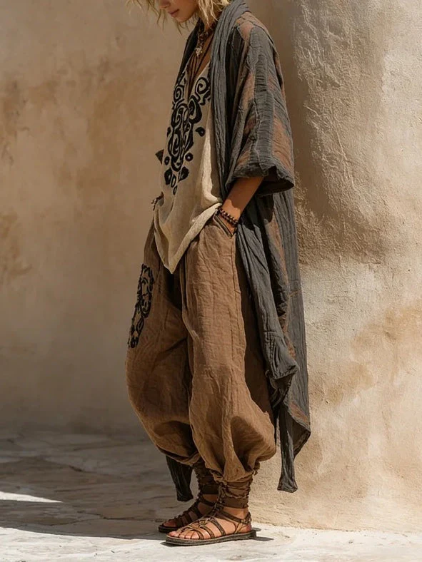 Greta | Leichtes Boho Set Damen Stilvoll - Image 5