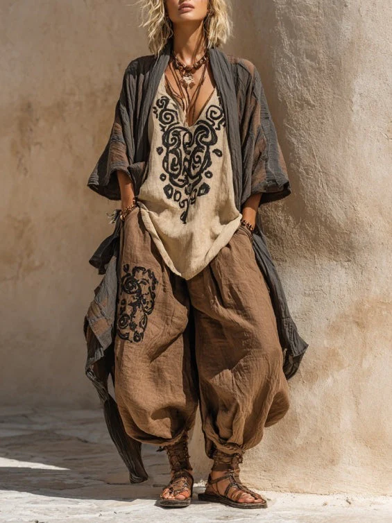 Greta | Leichtes Boho Set Damen Stilvoll - Image 6